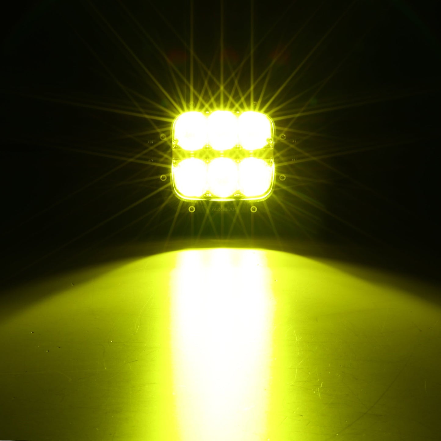 Auxbeam 5 INCH 110W WHITE/AMBER LED DRIVING LIGHTS PODS LIGHT FOR SUV JEEP FORD OFF-ROAD PICKUP TRUCK TRACTOR
