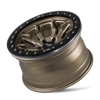 DIRTY LIFE DT-1 9303 SATIN GOLD W/SIMULATED RING 17X9 5-127 -12MM 78.1MM