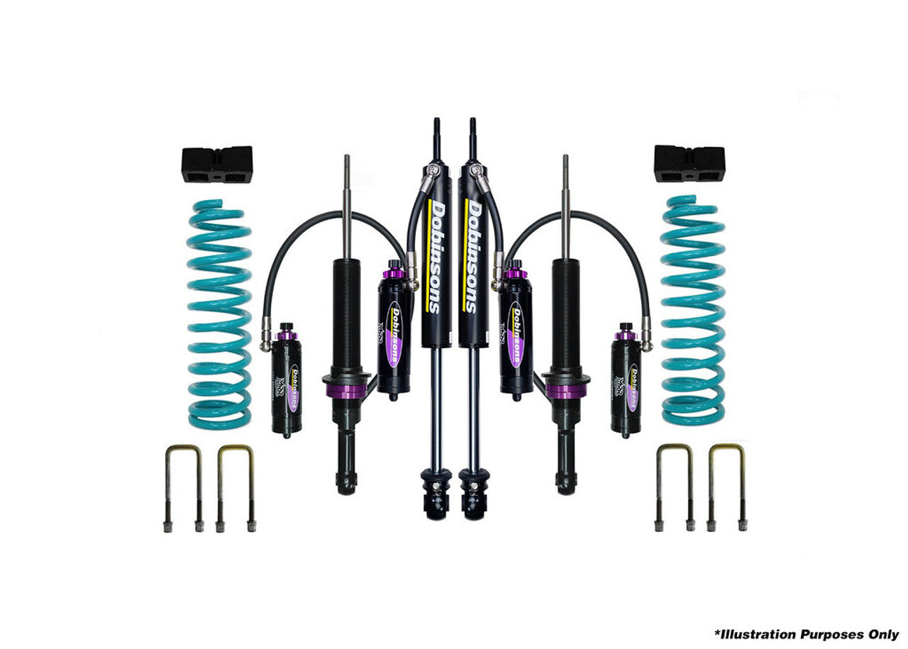Dobinsons TEAL 1.75-3.0" MRR 3-way Adjustable Lift Kit Toyota Tacoma 2005-2022 with Quick Ride Rear - DSSKITMRA06 - DSSKITMRA06