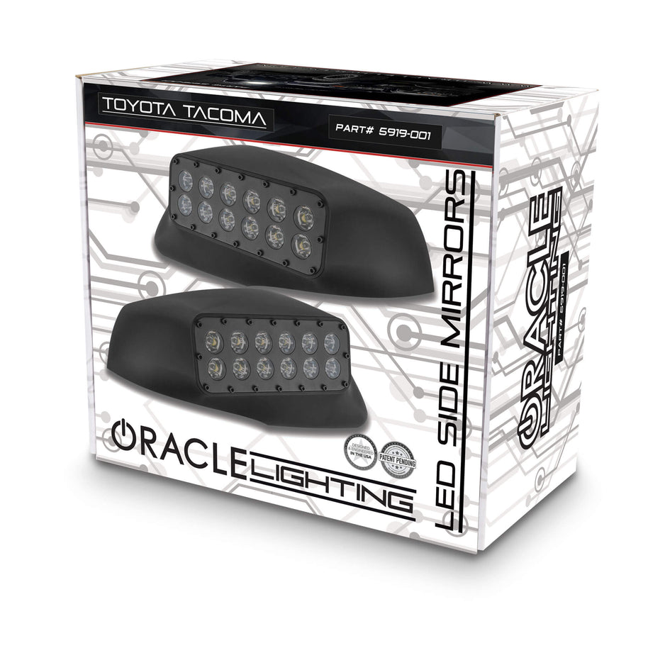 ORACLE LIGHTING 2016-2023 TOYOTA TACOMA LED OFF-ROAD SIDE MIRROR DITCH LIGHTS - PRE-ORDER