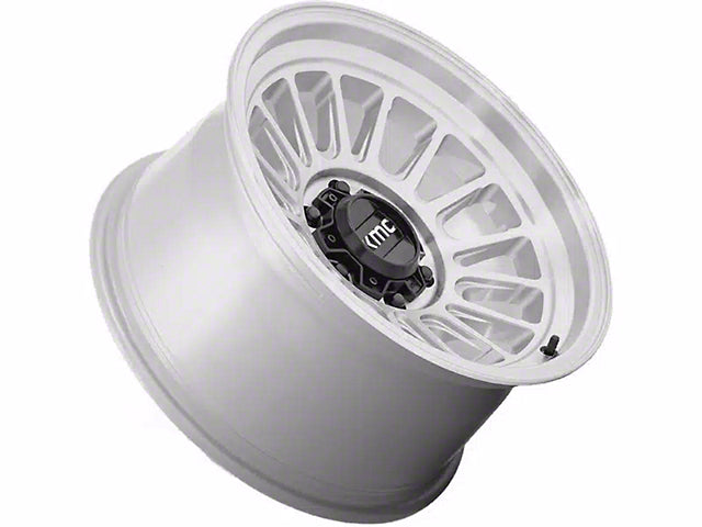 KMC Impact Ol Silver Machined 6-Lug Wheel; 17x8.5; 0mm Offset
