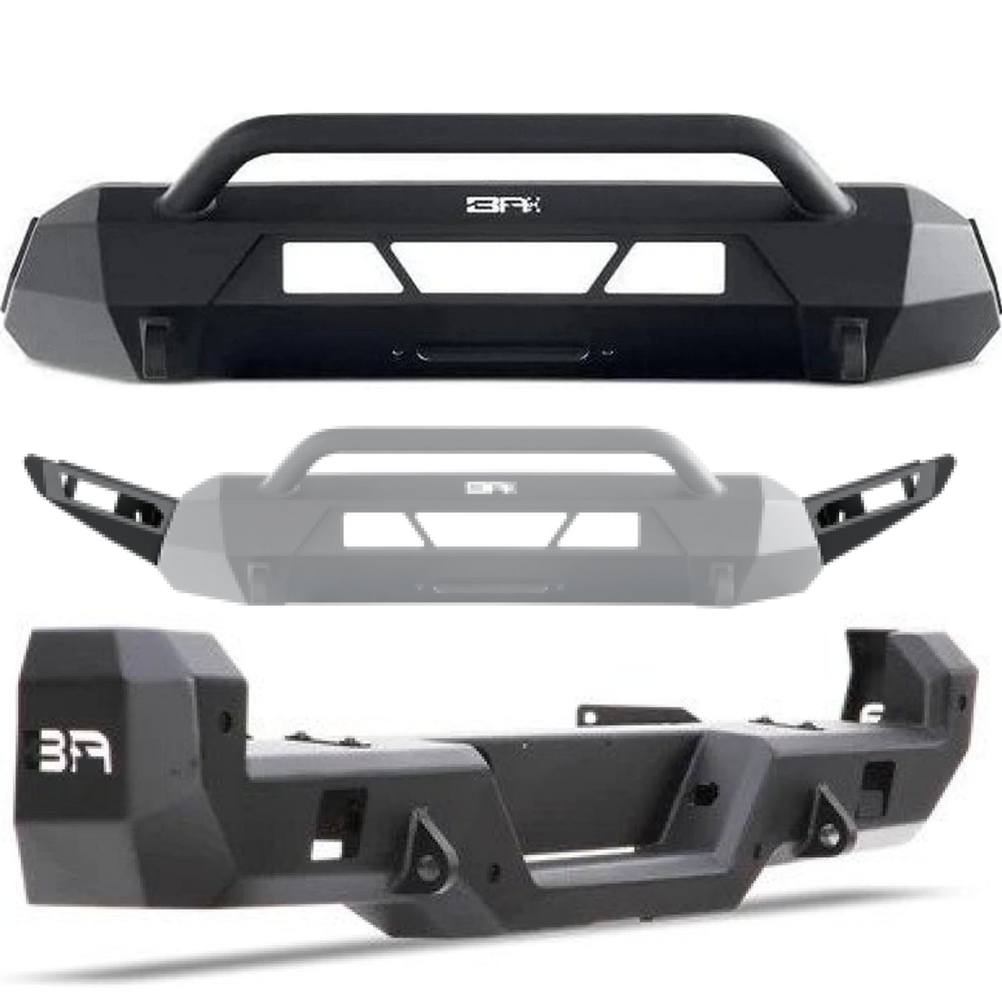 2016-2023 TOYOTA TACOMA BODY ARMOR 4X4 BUMPERS SET