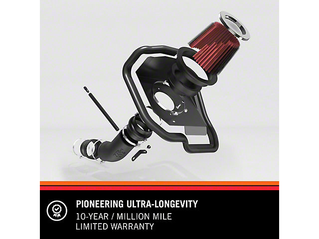 K&N Series 63 AirCharger Cold Air Intake (16-23 3.5L Tacoma)