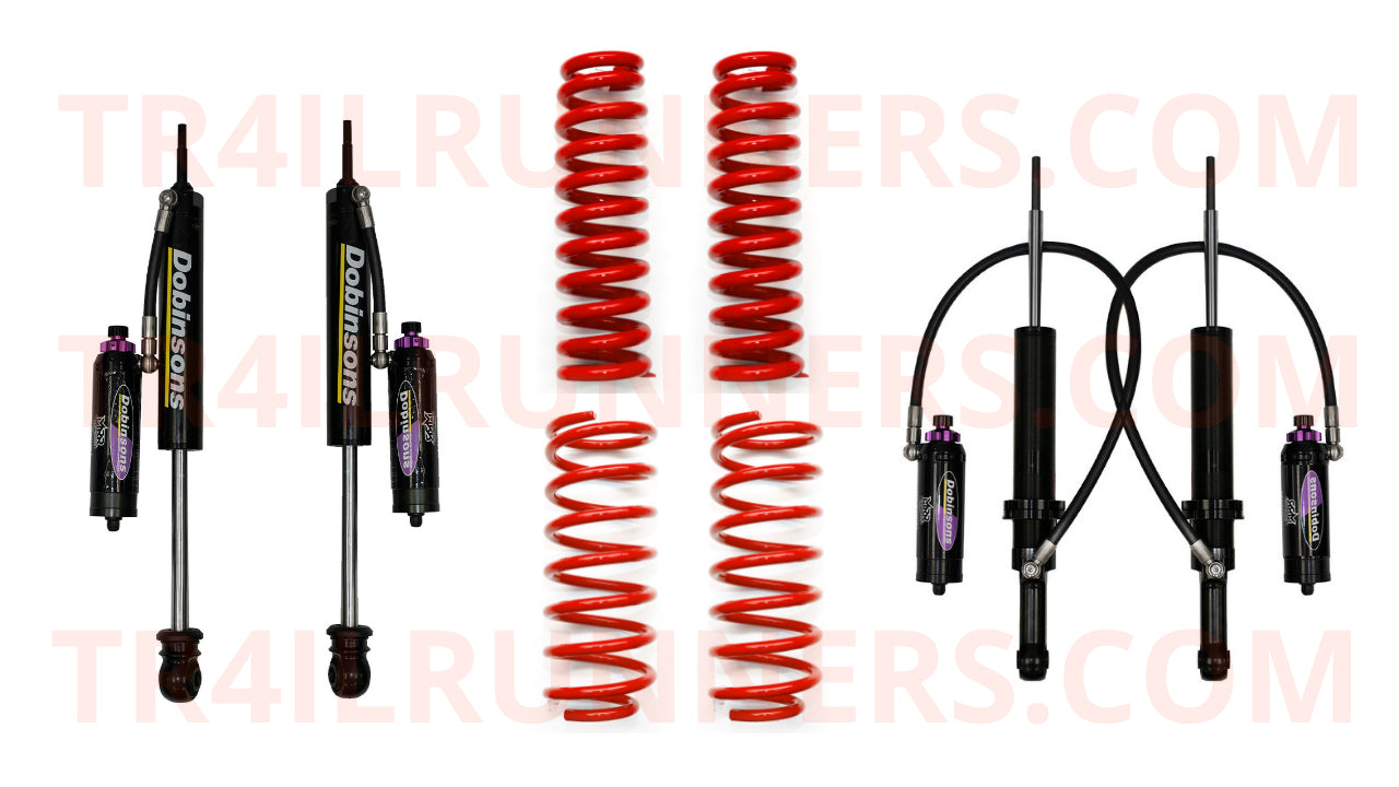Dobinsons 3.5" RED MRR 3-Way Adjustable Lift Kit Toyota 4Runner 2010-2024 - DSSKITMRA01