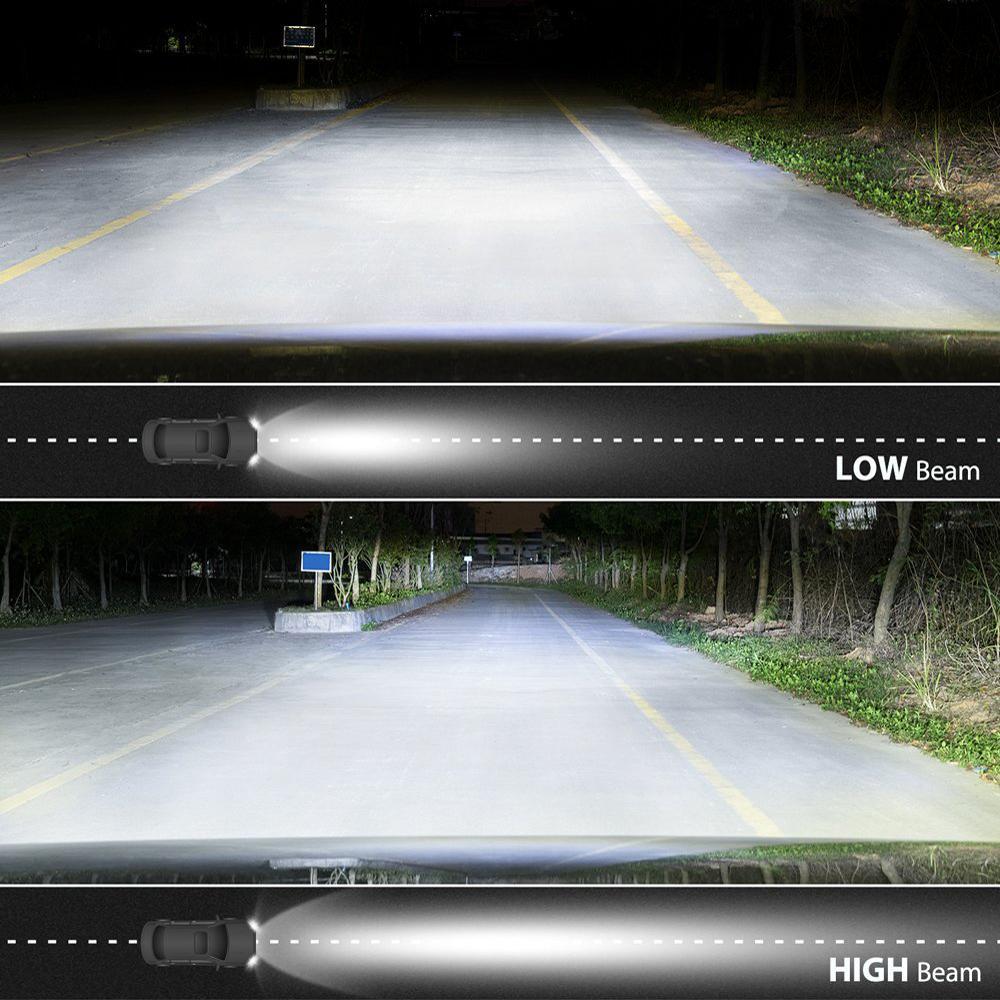 RGB HALO HEADLIGHTS & SHARK GRILLES COMBO FOR JEEP WRANGLER JK/ JKU