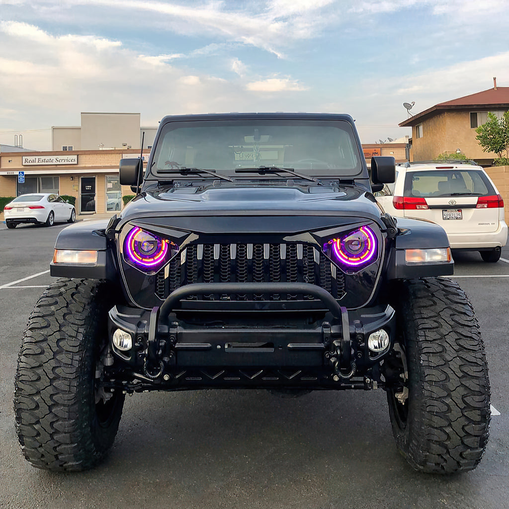 ORACLE LIGHTING OCULUS™ COLORSHIFT BI-LED PROJECTOR HEADLIGHTS FOR JEEP JL / GLADIATOR JT