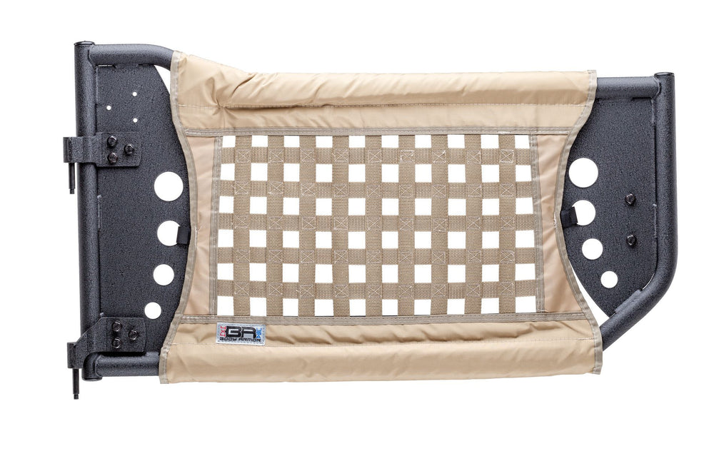 2007-2018 WRANGLER DOOR ACCESSORIES TAN WEBBING FOR FRONT (PAIR)