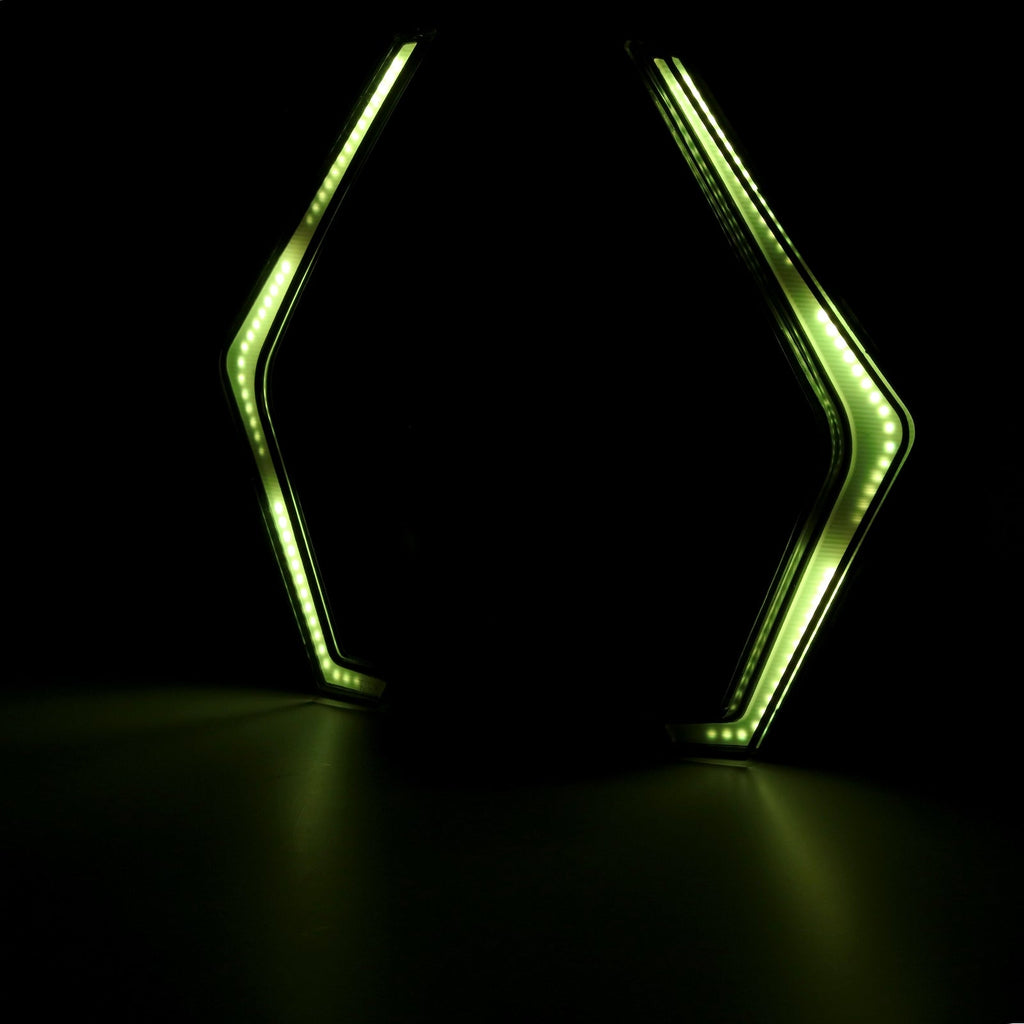 (2PCS/SET) RGB LED TURN SIGNAL LIGHT CHASING COLOR WITH BLUETOOTH APP & REMOTE CONTROL FOR 2019 2020 2021 2022 POLARIS RZR XP 1000 TURBO #2884053