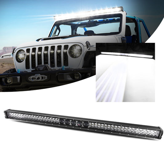 NEW 52 INCH 5D-PRO SERIES 55000LM SPOT BEAM OFF ROAD LED LIGHT BAR