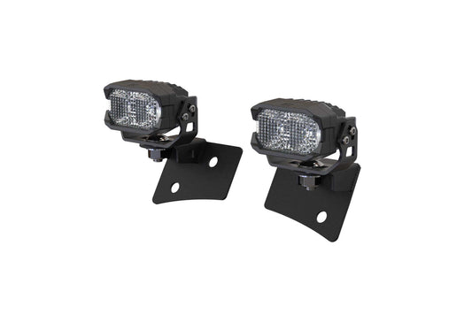 MORIMOTO 2BANGER A-PILLAR KIT: WRANGLER JK (HXB WHITE COMBO BEAM)
