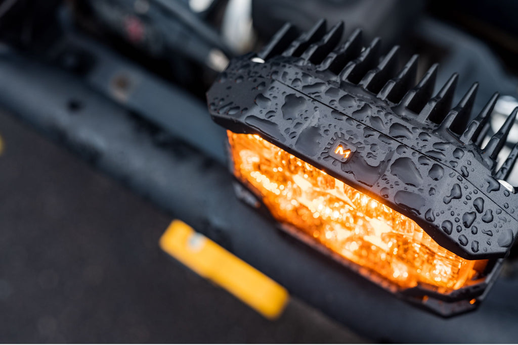 MORIMOTO BIGBANGER A-PILLAR KIT: 14-23 4RUNNER (HXB YELLOW COMBO BEAM)