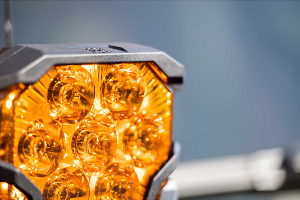 MORIMOTO BIGBANGER A-PILLAR KIT: 14-23 4RUNNER (HXB YELLOW COMBO BEAM)