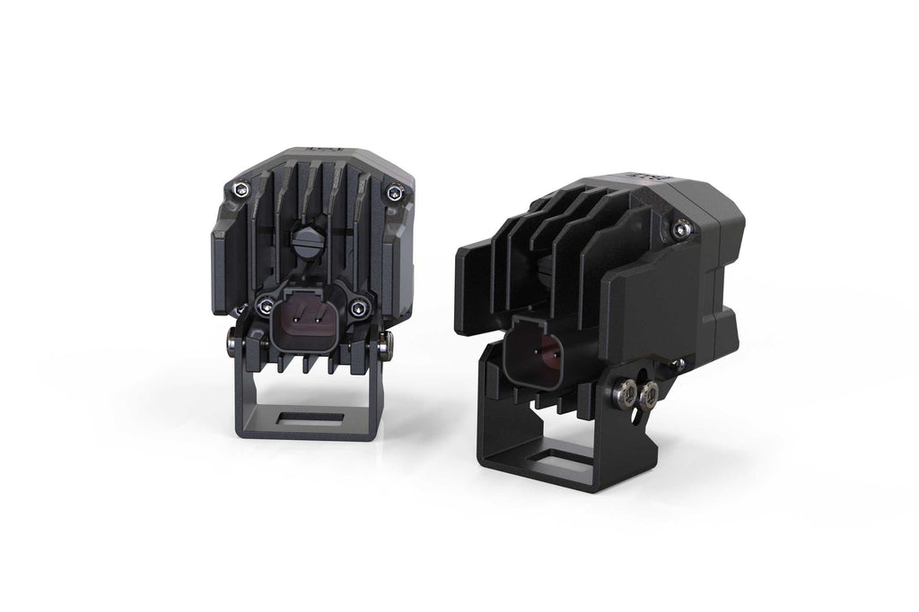 MORIMOTO 1BANGER HXB LED POD (SAE WIDE / YELLOW)(PAIR)