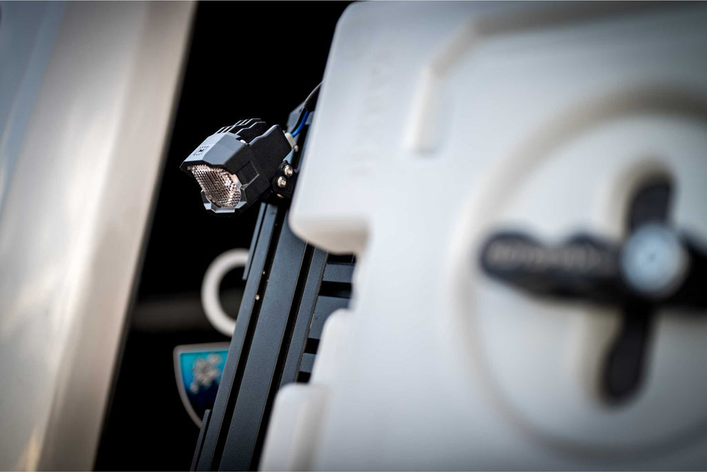 MORIMOTO 1BANGER HXB LED POD (SAE WIDE / YELLOW)(PAIR)