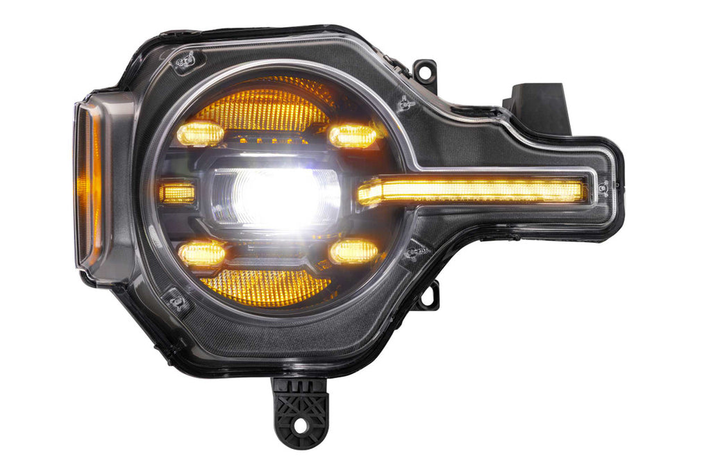 Morimoto XB Headlights FORD BRONCO (21+): XB LED HEADLIGHTS AMBER DRL