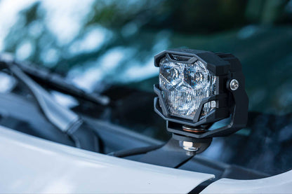 MORIMOTO 4BANGER A-PILLAR KIT: 14-21 TUNDRA (NCS WHITE WIDE BEAM)