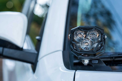MORIMOTO 4BANGER A-PILLAR KIT: 14-21 TUNDRA (NCS WHITE WIDE BEAM)
