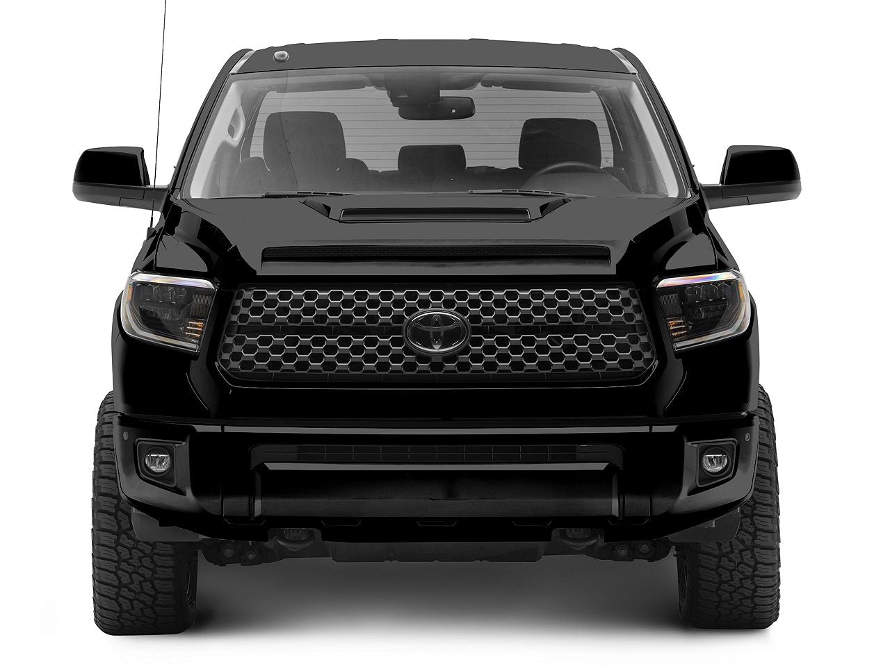 Form Lighting LED Reflector Headlights; Black Housing; Clear Lens (14-21 Tundra)
