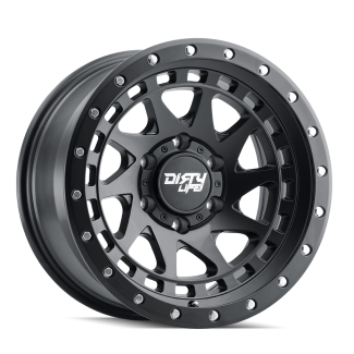 DIRTY LIFE ENIGMA PRO 9311 MATTE BLACK 17X9 5-127 -38MM 71.5MM