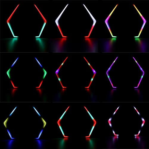 (2PCS/SET) RGB LED TURN SIGNAL LIGHT CHASING COLOR WITH BLUETOOTH APP & REMOTE CONTROL FOR 2019 2020 2021 2022 POLARIS RZR XP 1000 TURBO #2884053