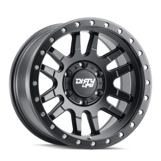 DIRTY LIFE CANYON PRO 9309 MATTE BLACK/MATTE BLACK LIP 17X9 5-127 -38MM 71.5MM