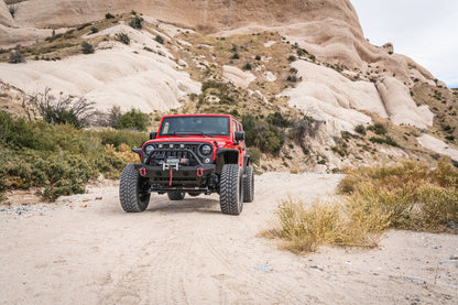 BODY ARMOR 4X4 2007-2018 JEEP WRANGLER JK FRONT BUMPER MID-STUBBY