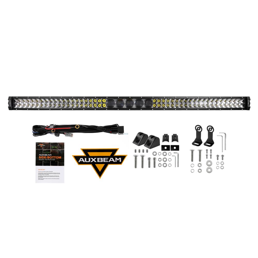 52 INCH 5D-PRO SERIES 55000LM SPOT BEAM OFF ROAD LED LIGHT BAR