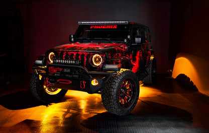 ORACLE JEEP WRANGLER JK/JL/JT HIGH PERFORMANCE W LED FOG LIGHTS - COLORSHIFT W/O CONTROLLER