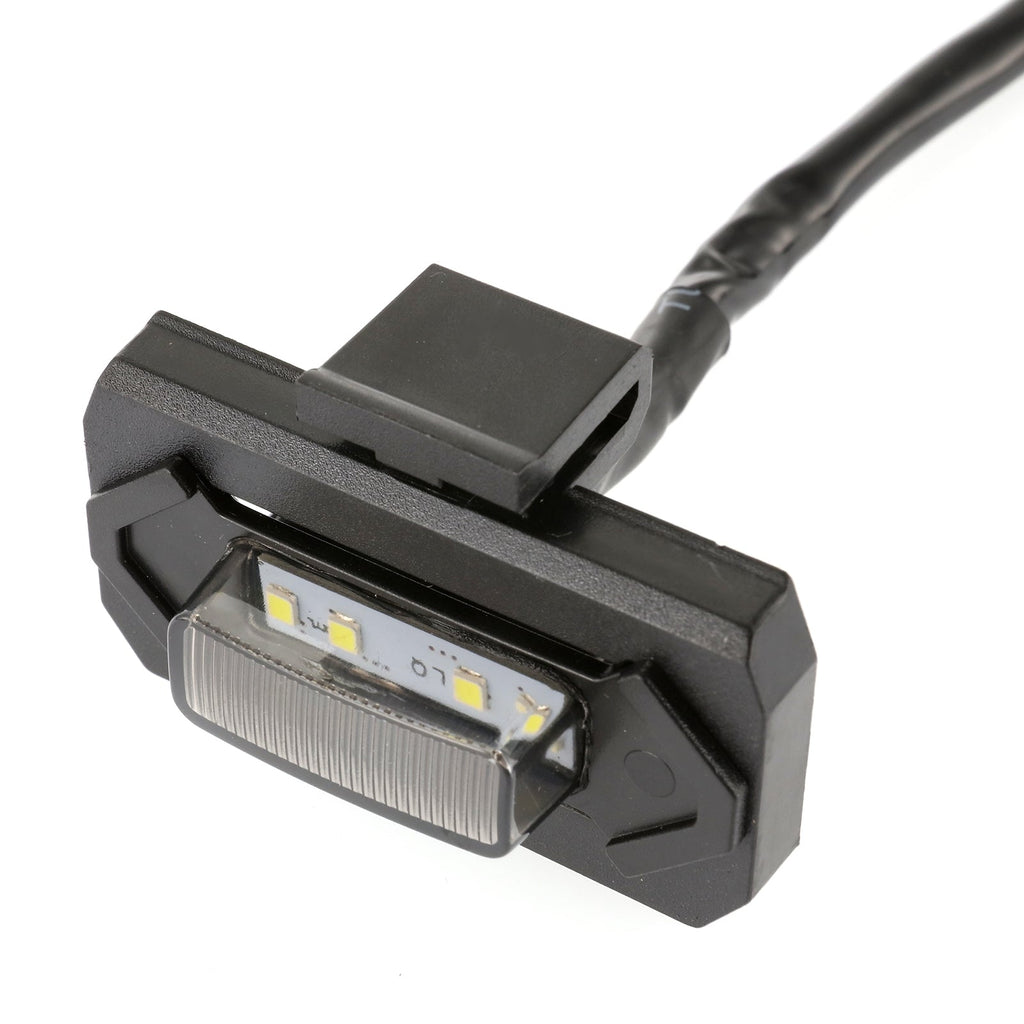 (4PCS/SET) LED FRONT GRILLE LIGHTS WHITE LIGHT FOR TOYOTA TACOMA 2020-2021 TRD OFF ROAD/TRD SPORT (SMOKED SHELL)