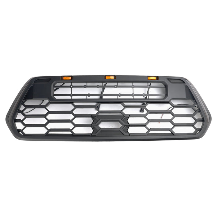 16-23 Toyota Tacoma W/ LED Lights Side Lights Front Bumper Grill Grille