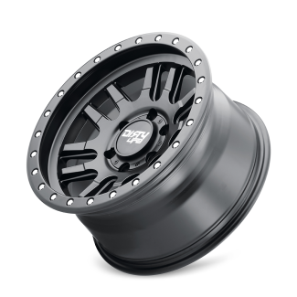 DIRTY LIFE CANYON PRO 9309 MATTE BLACK/MATTE BLACK LIP 17X9 5-127 -38MM 71.5MM