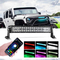 NEW 22 INCH V-PRO SERIES STRAIGHT RGBW COLOR CHANGING OFF ROAD LED LIGHT BAR