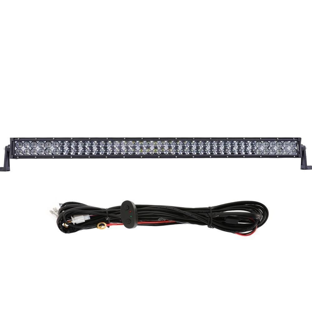 42 INCH 5D SERIES STRAIGHT/CURVED COMBO BEAM DOUBLE ROW LED LIGHT BAR FOR SUV ATV UTV TRUCKS PICKUP BOAT