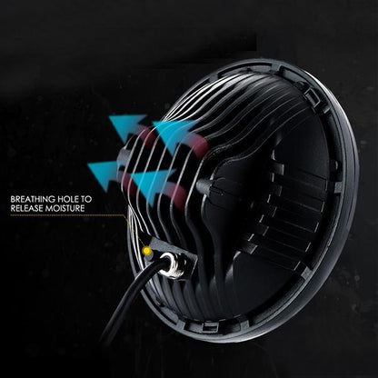 Honeycomb LED Headlights for 97-18 Jeep Wrangler TJ/ JK