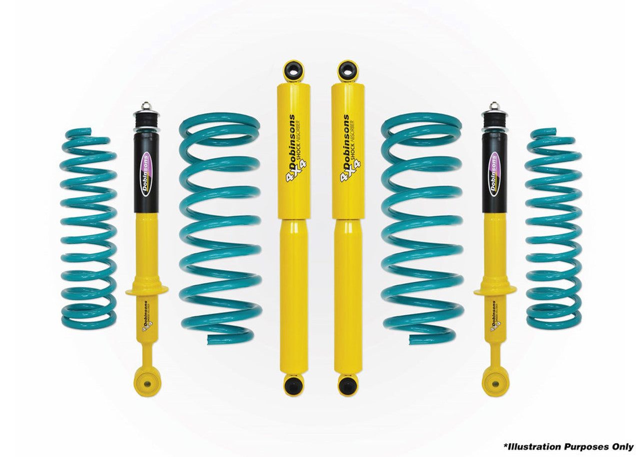 Dobinsons TEAL/YELLOW 3.5" Lift Kit Toyota 4Runner 2010-2024 - DSSKIT12