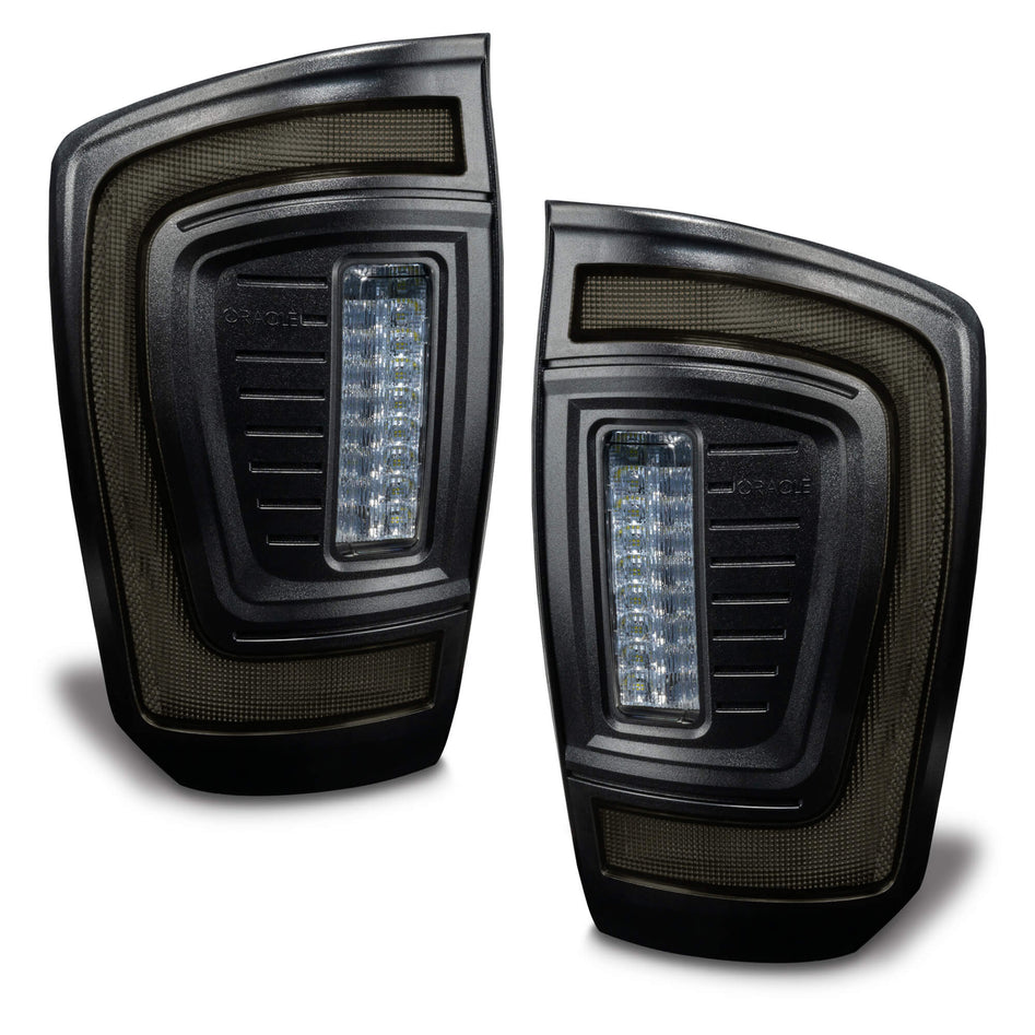 ORACLE LIGHTING FLUSH STYLE tinted LED TAIL LIGHTS FOR 2016-2023 GEN 3 TOYOTA TACOMA