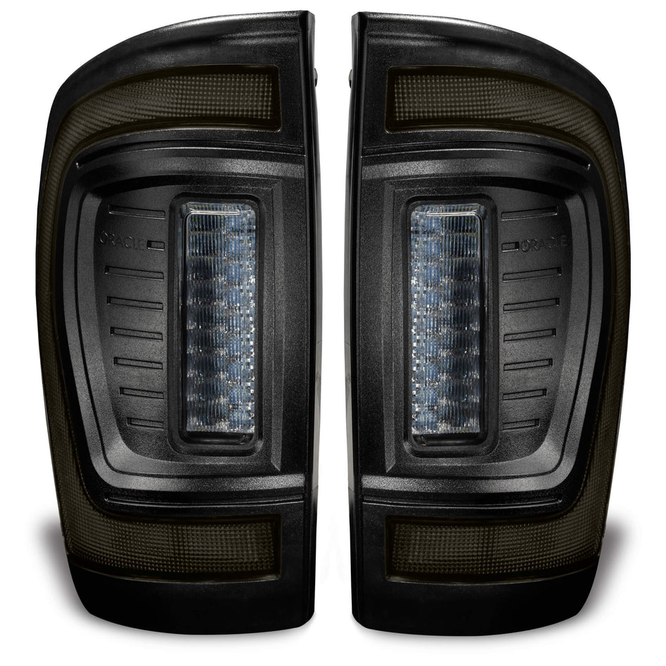 ORACLE LIGHTING FLUSH STYLE tinted LED TAIL LIGHTS FOR 2016-2023 GEN 3 TOYOTA TACOMA