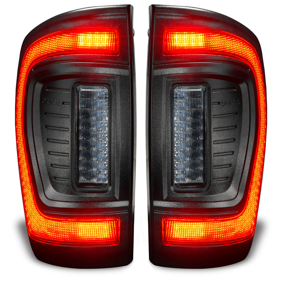 ORACLE LIGHTING FLUSH STYLE red LED TAIL LIGHTS FOR 2016-2023 GEN 3 TOYOTA TACOMA