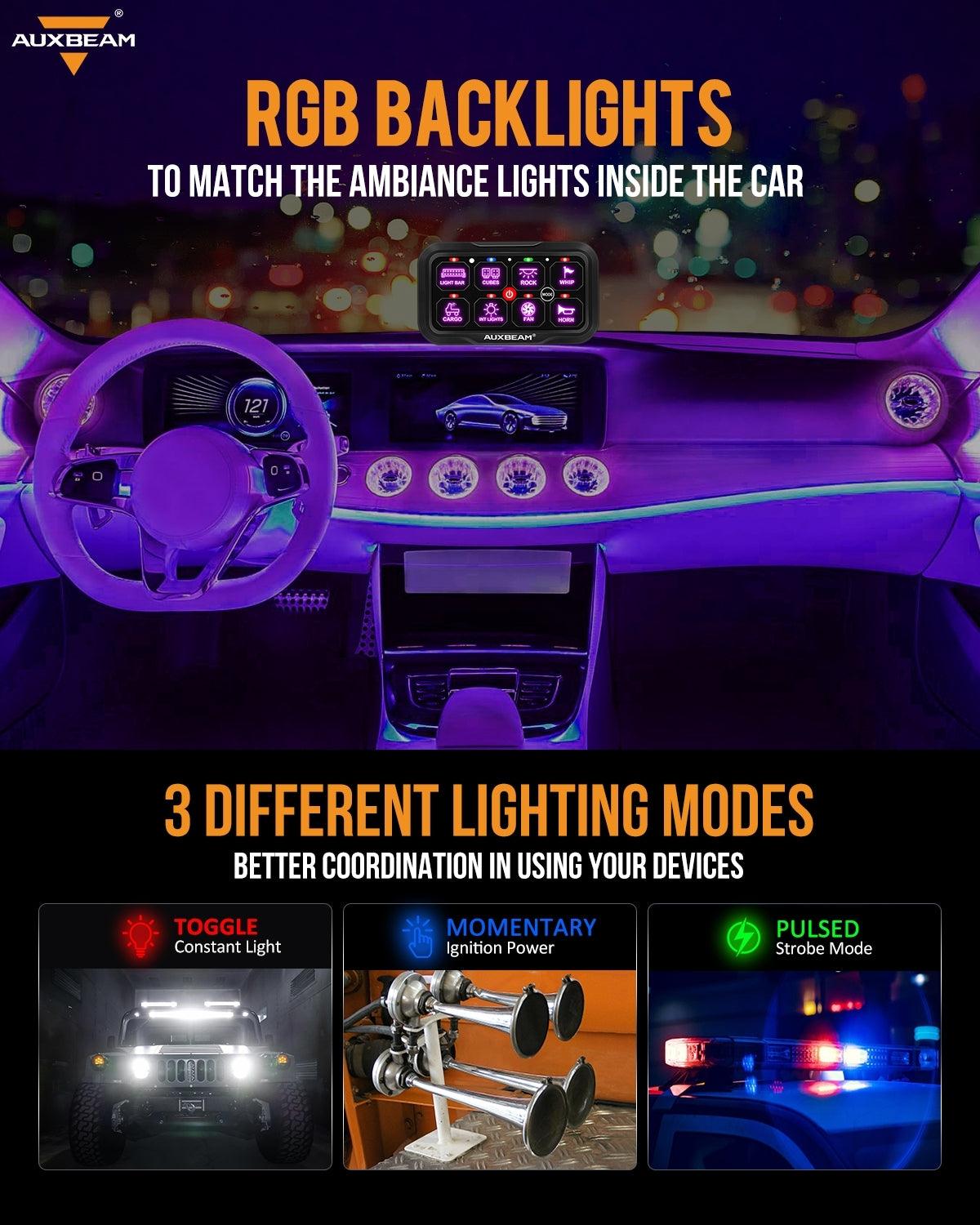 RC-800 RGB Switch Panel with Remote Controller (One-Sided Outlet)