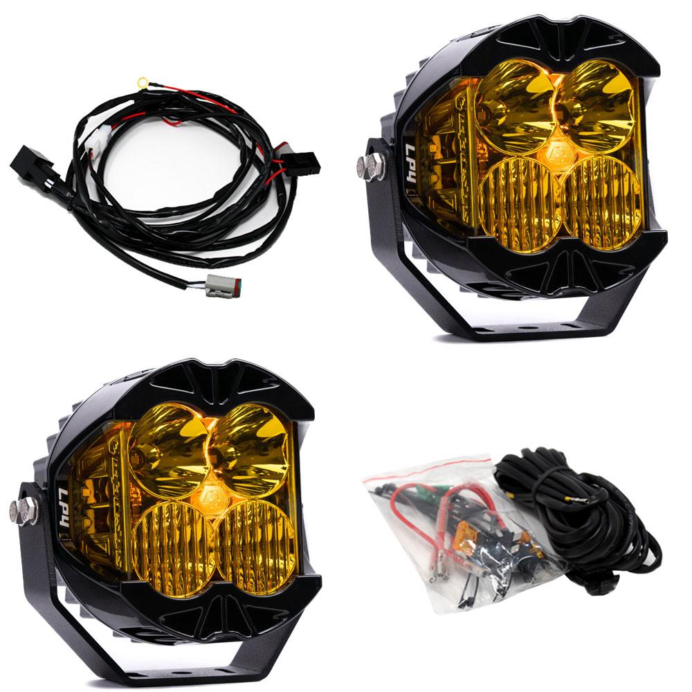 Baja Designs LP4 Pro Driving/Combo LED - Amber