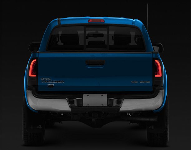 PRO-Series LED Tail Lights; Jet Black Housing; Smoked Lens (05-15 Tacoma)