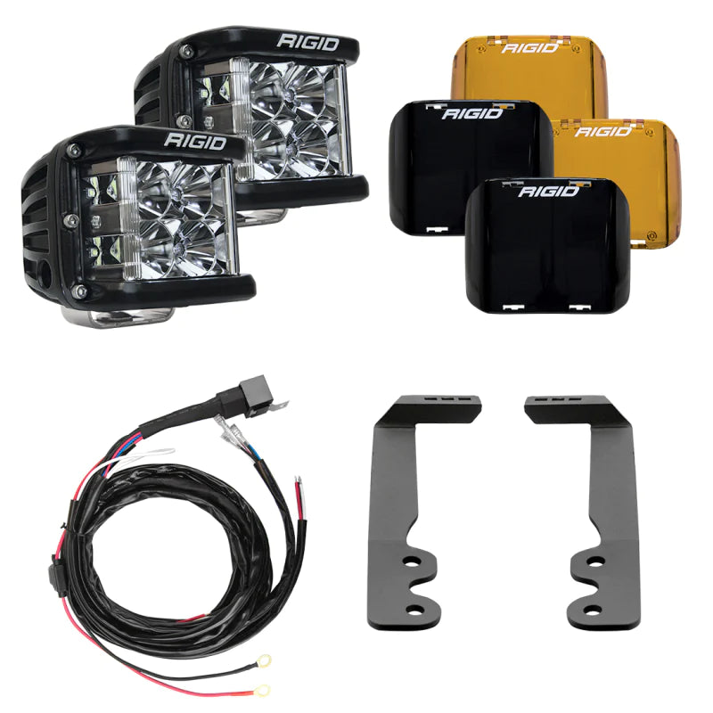 RIGID INDUSTRIES 2022+ TOYOTA TUNDRA A-PILLAR LIGHTING KIT (FITS 360-SERIES, D-SS SERIES)