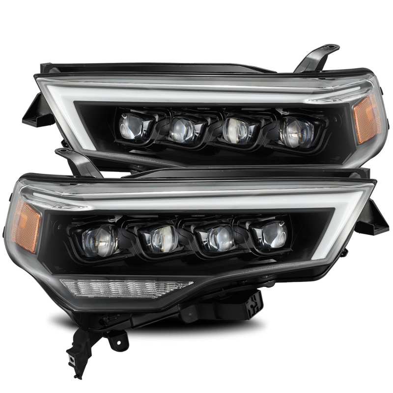 ALPHAREX 14-20 TOYOTA 4RUNNER NOVA LED PROJ HEADLIGHTS PLANK STYLE ALPHA BLACK W/ACTIVATION LIGHT