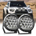 (2PCS/SET) 7 INCH 178W ROUND OFF ROAD LIGHT SPOT BEAM LED DRIVING LIGHTS