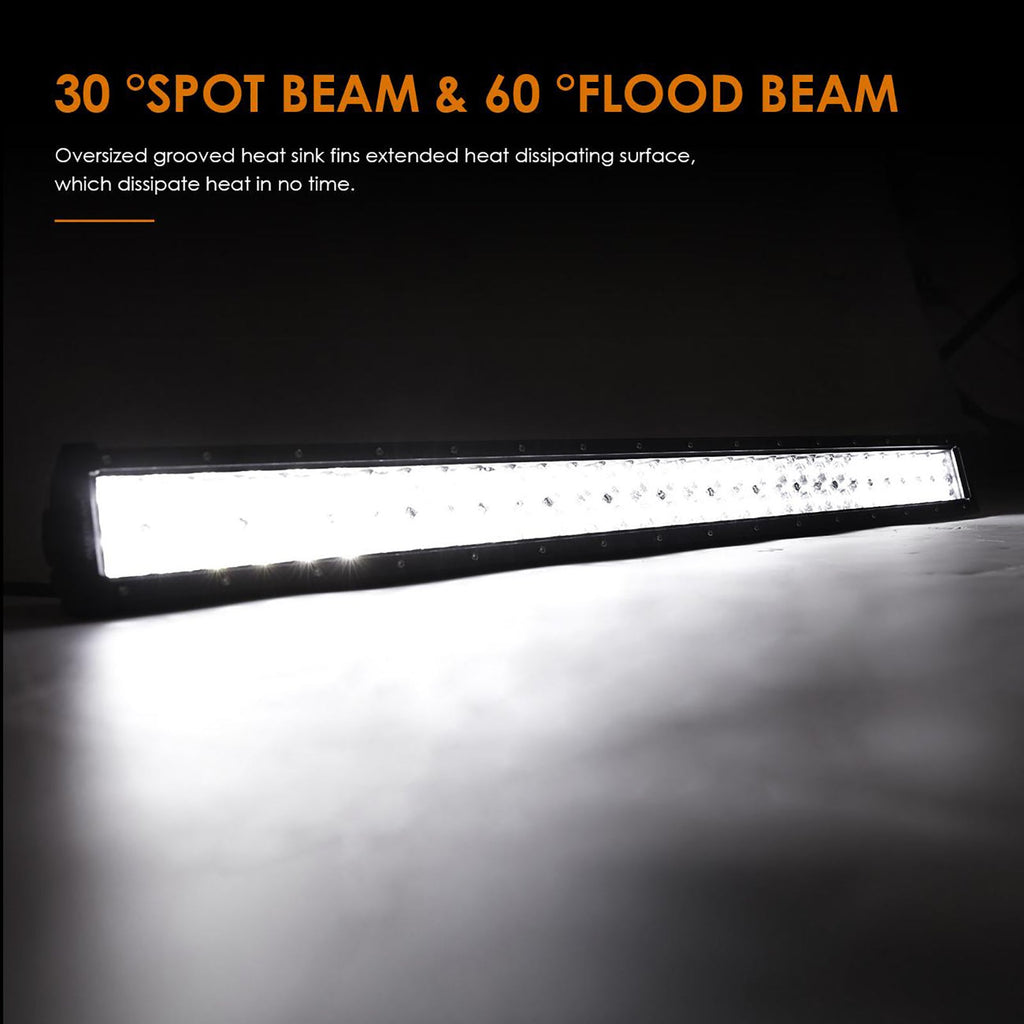 50 INCH STRAIGHT/CURVED COMBO BEAM DOUBLE ROW LED LIGHT BAR