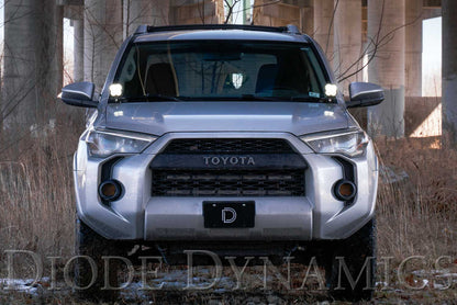 SS3 LED DITCH LIGHT KIT FOR 2010-2021 TOYOTA 4RUNNER PRO WHITE COMBO DIODE DYNAMICS