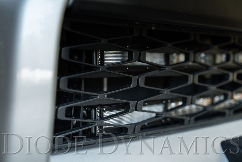 SS30 DUAL STEALTH LIGHTBAR KIT FOR 2014-2019 TOYOTA 4RUNNER WHITE DRIVING DIODE DYNAMICS