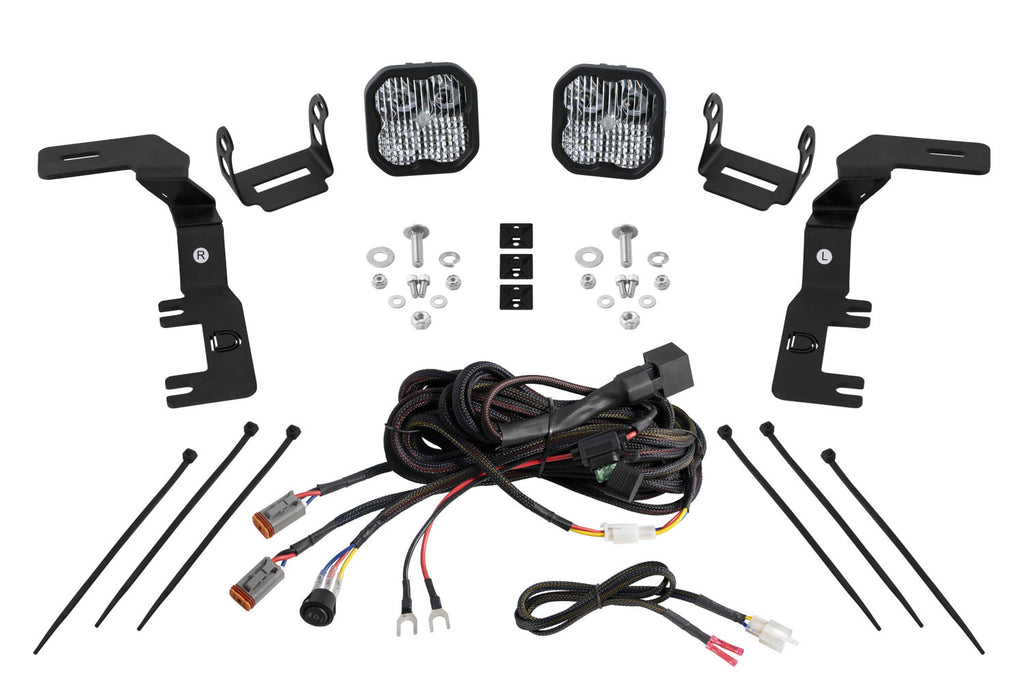 Diode Dynamics Stage Series Ditch Light Kit for 2023+ Chevy Colorado SS3 Pro White Combo