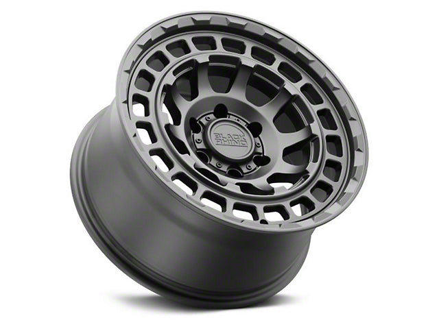 Black Rhino Chamber Matte Black 6-Lug Wheel; 16x8; -10mm Offset