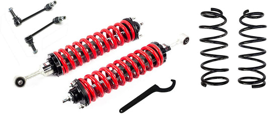 2.5-5" Adjustable Coilovers / 3" Rear Lift Springs